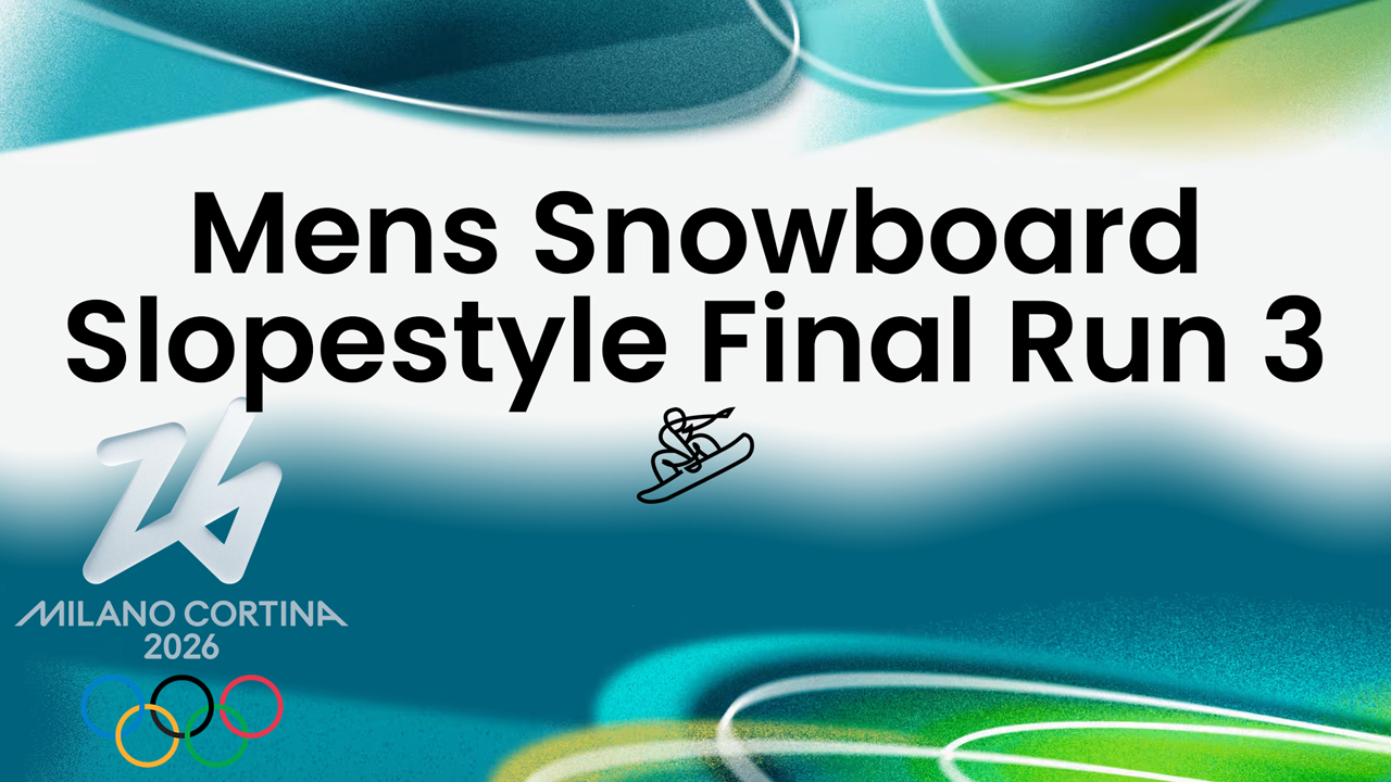 Mens Snowboard Slopestyle Final Run 3 image