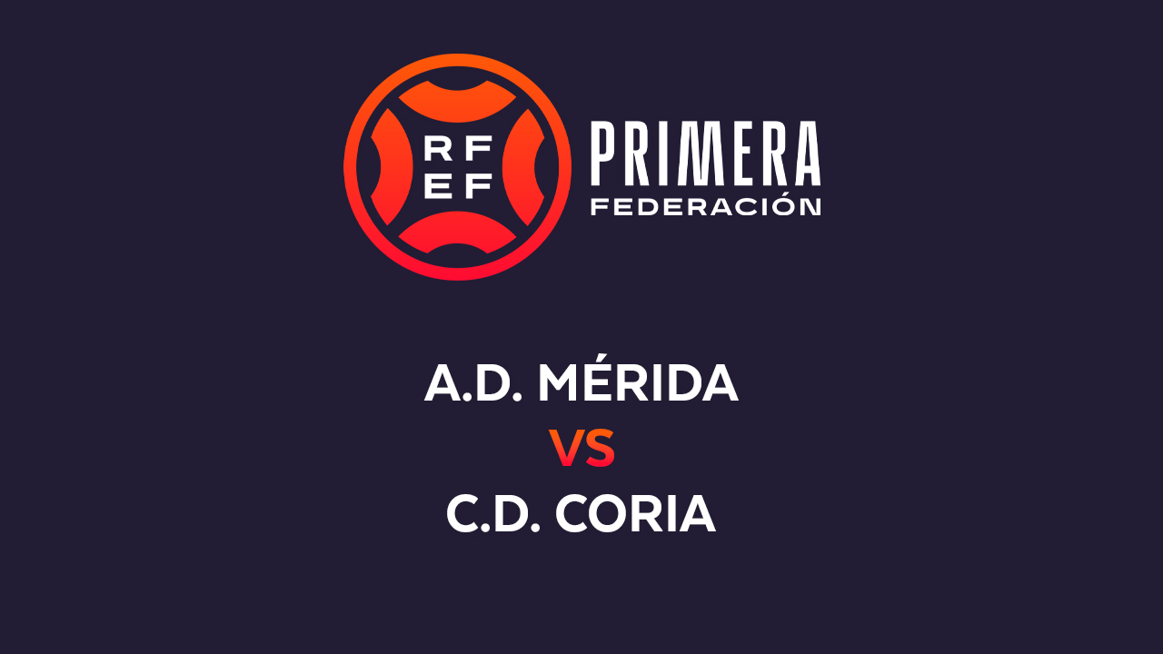 Mérida vs CD Coria poster