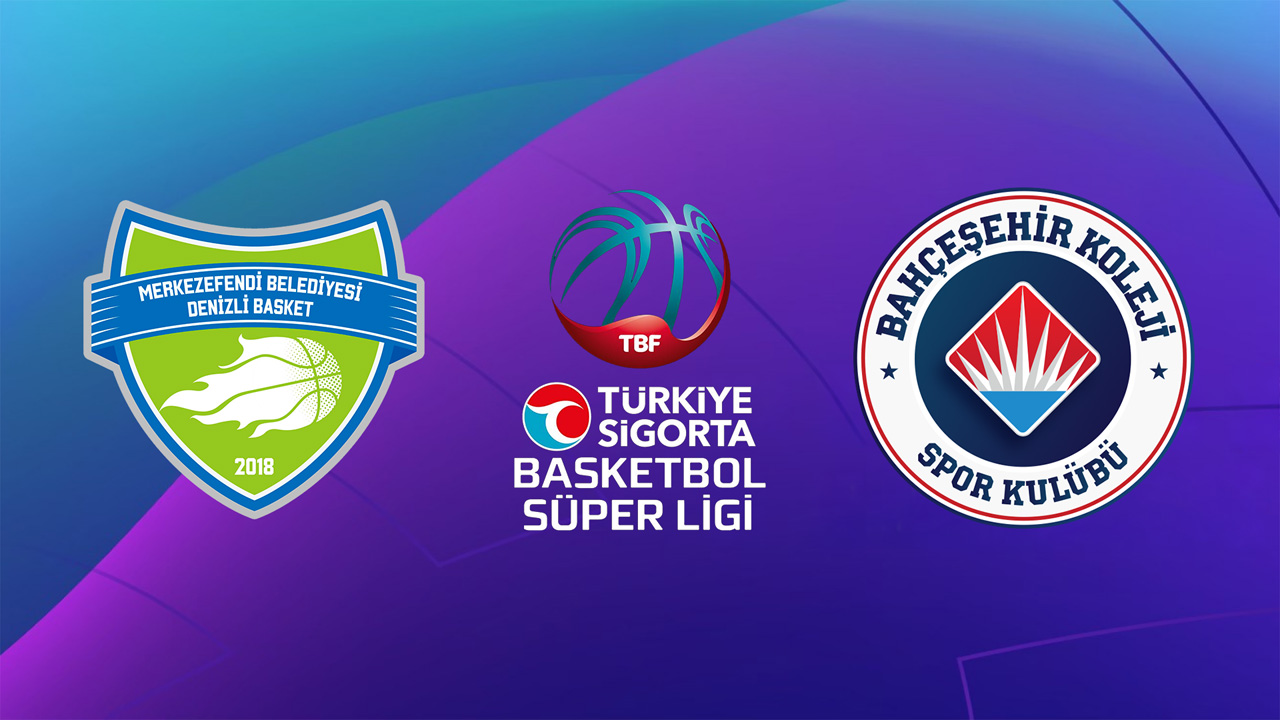 Merkezefendi Belediyesi Denizli Basket vs Bahçeşehir Koleji SK poster