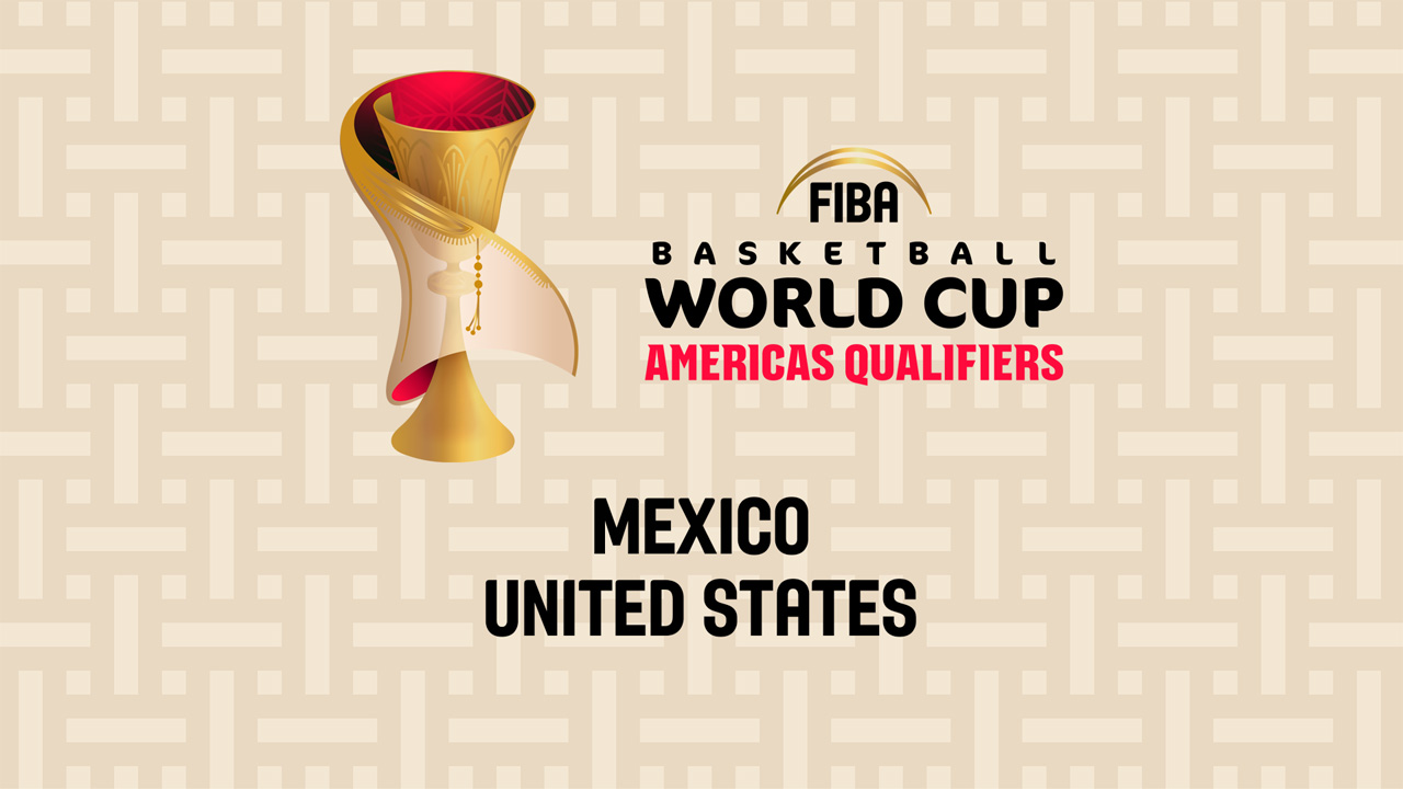 Mexico Basketball vs United States Basketball poster