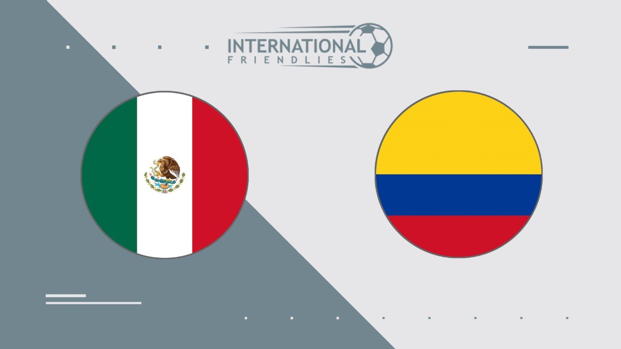 Mexico vs Colombia poster