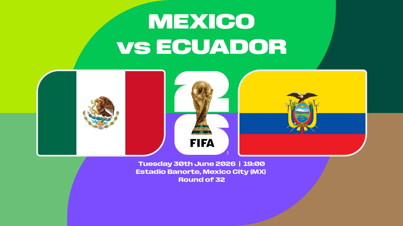 Mexico vs Ecuador poster