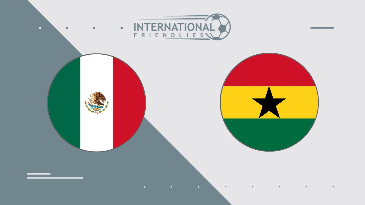 Mexico vs Ghana poster