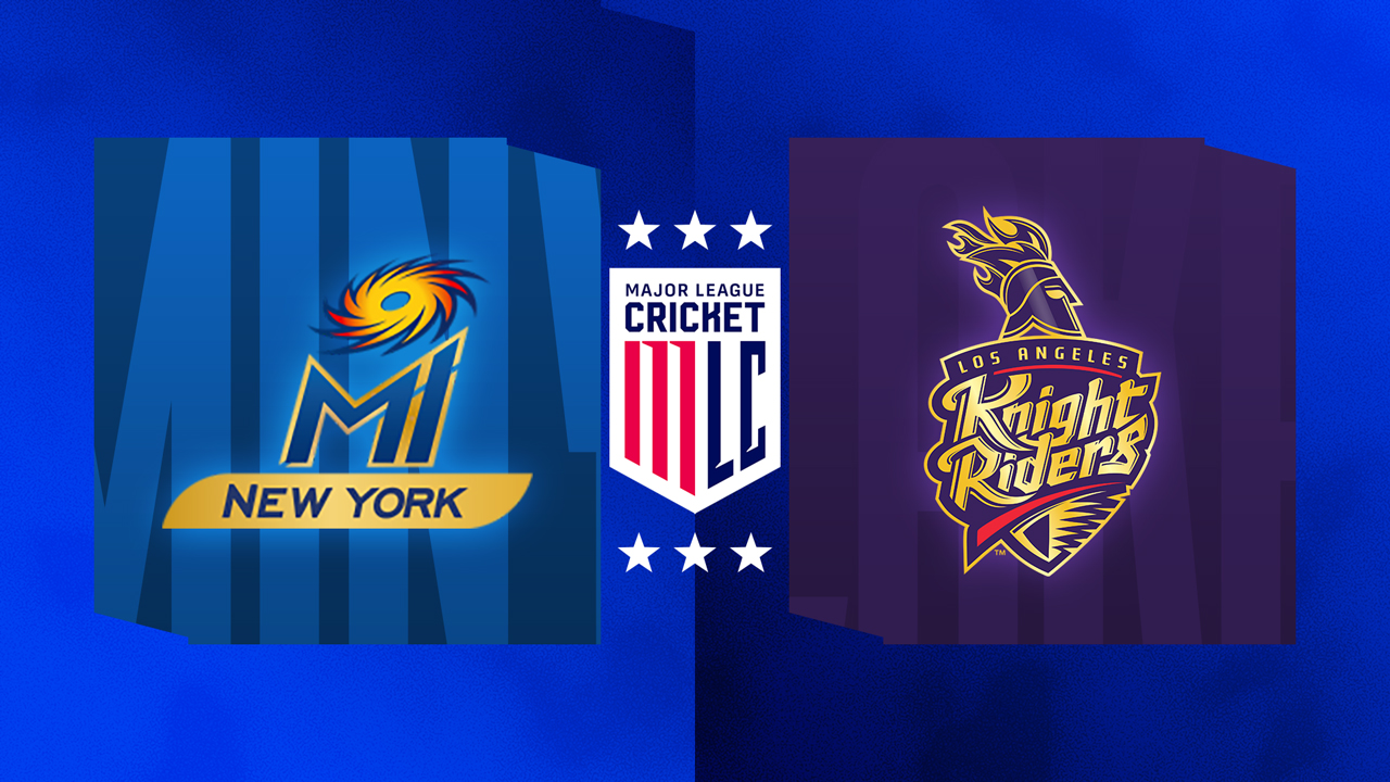 MI New York vs Los Angeles Knight Riders poster
