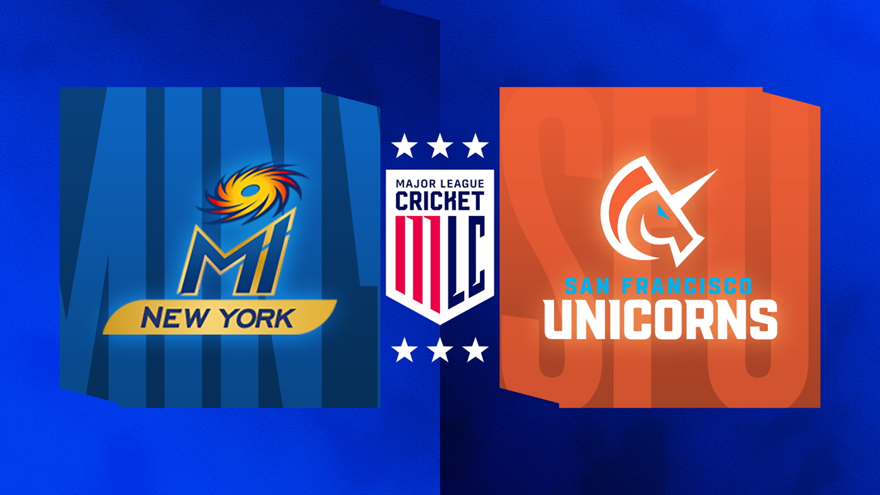 MI New York vs San Francisco Unicorns poster