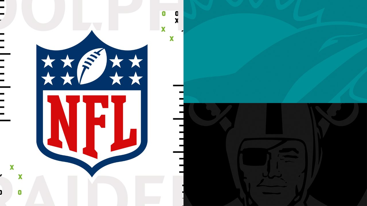 Miami Dolphins vs Las Vegas Raiders poster