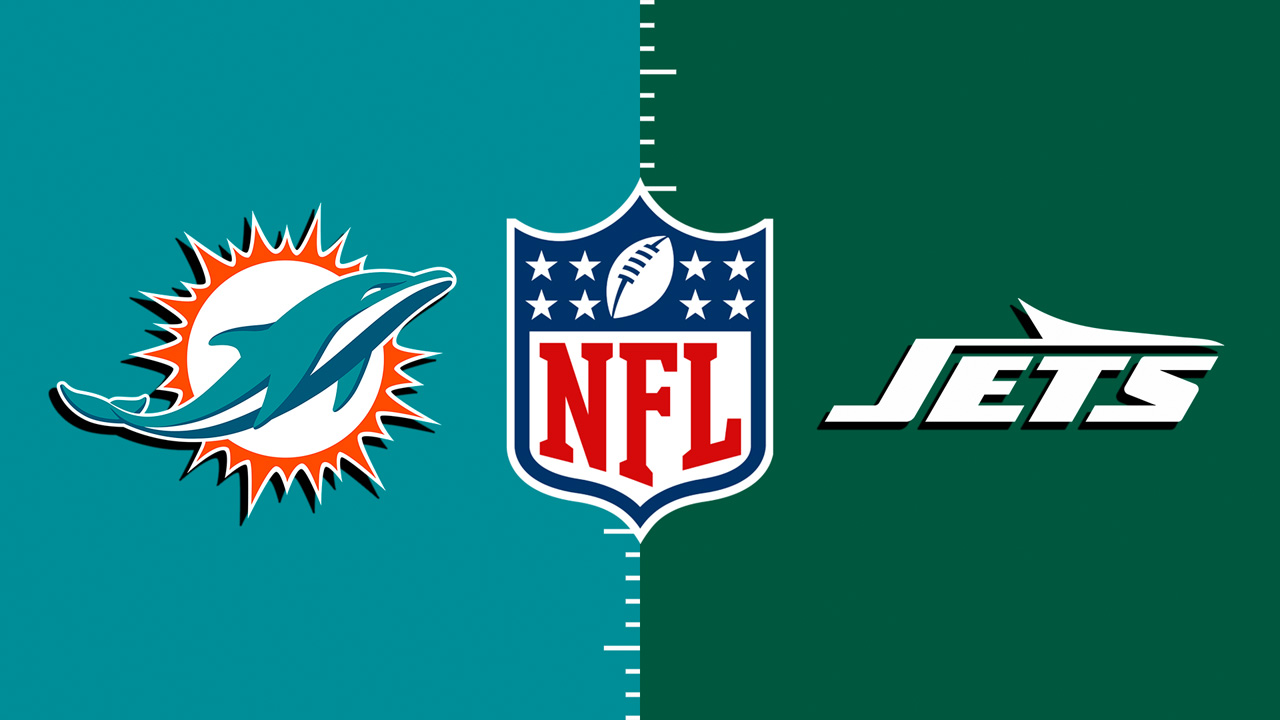 Miami Dolphins vs New York Jets poster