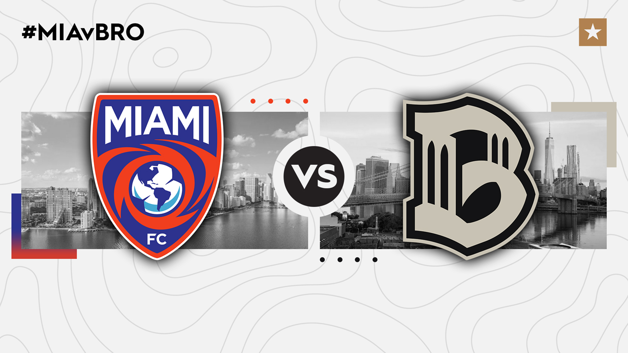 Miami FC vs Brooklyn FC poster