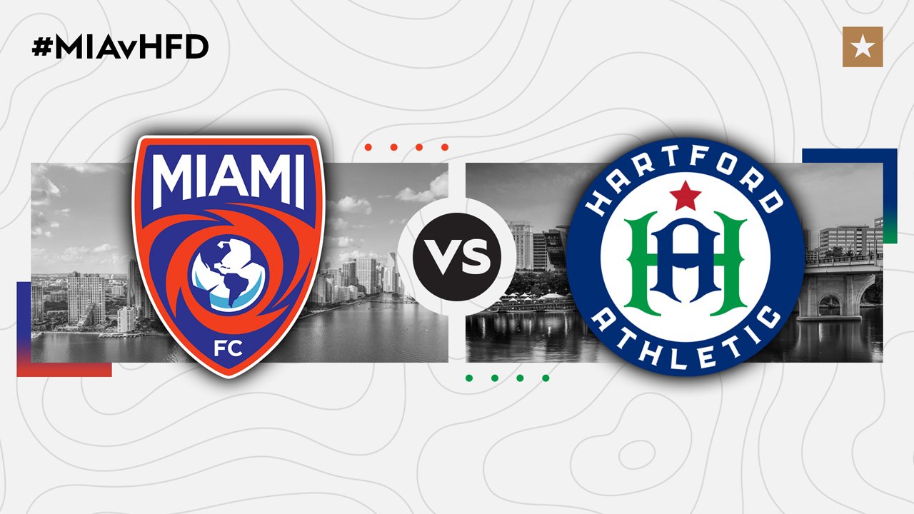 Miami FC vs Hartford Athletic poster
