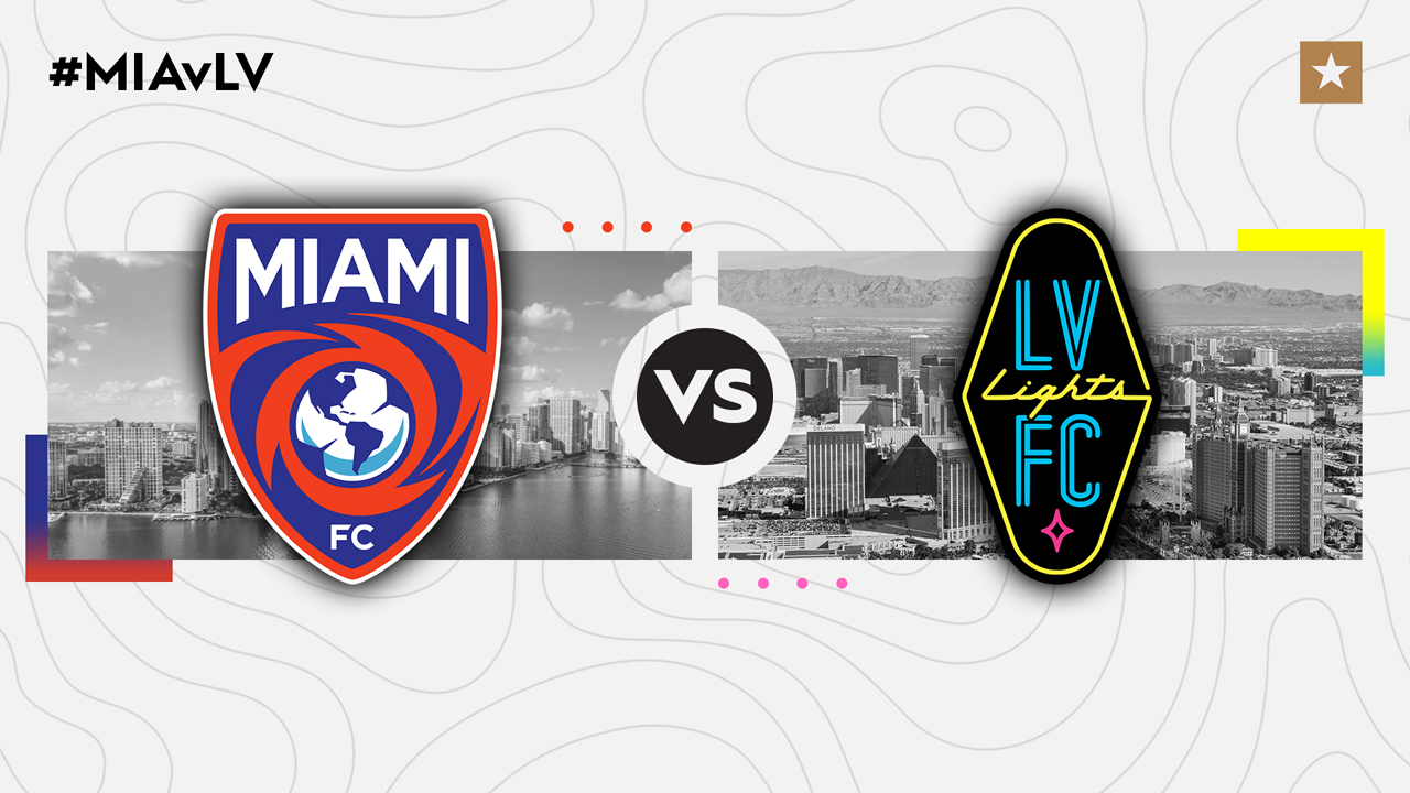 Miami FC vs Las Vegas Lights poster