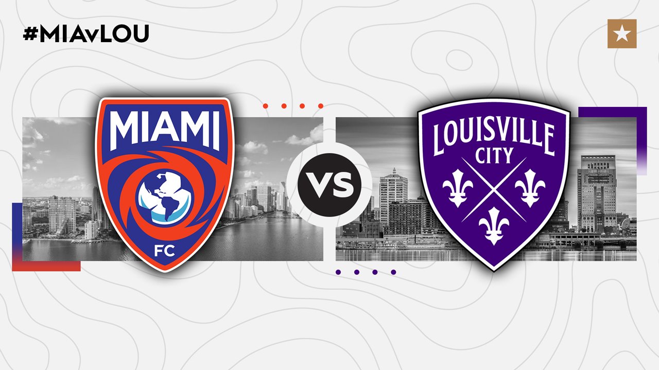 Miami FC vs Louisville City poster