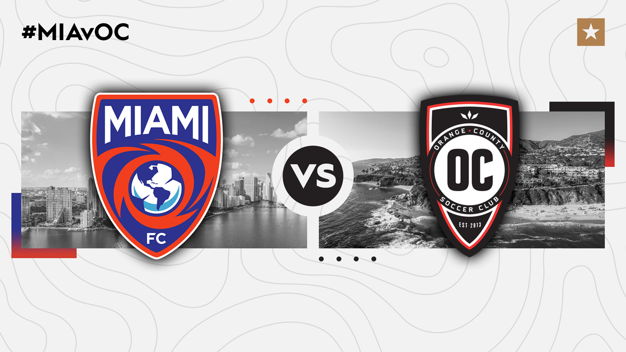 Miami FC vs Orange County SC poster