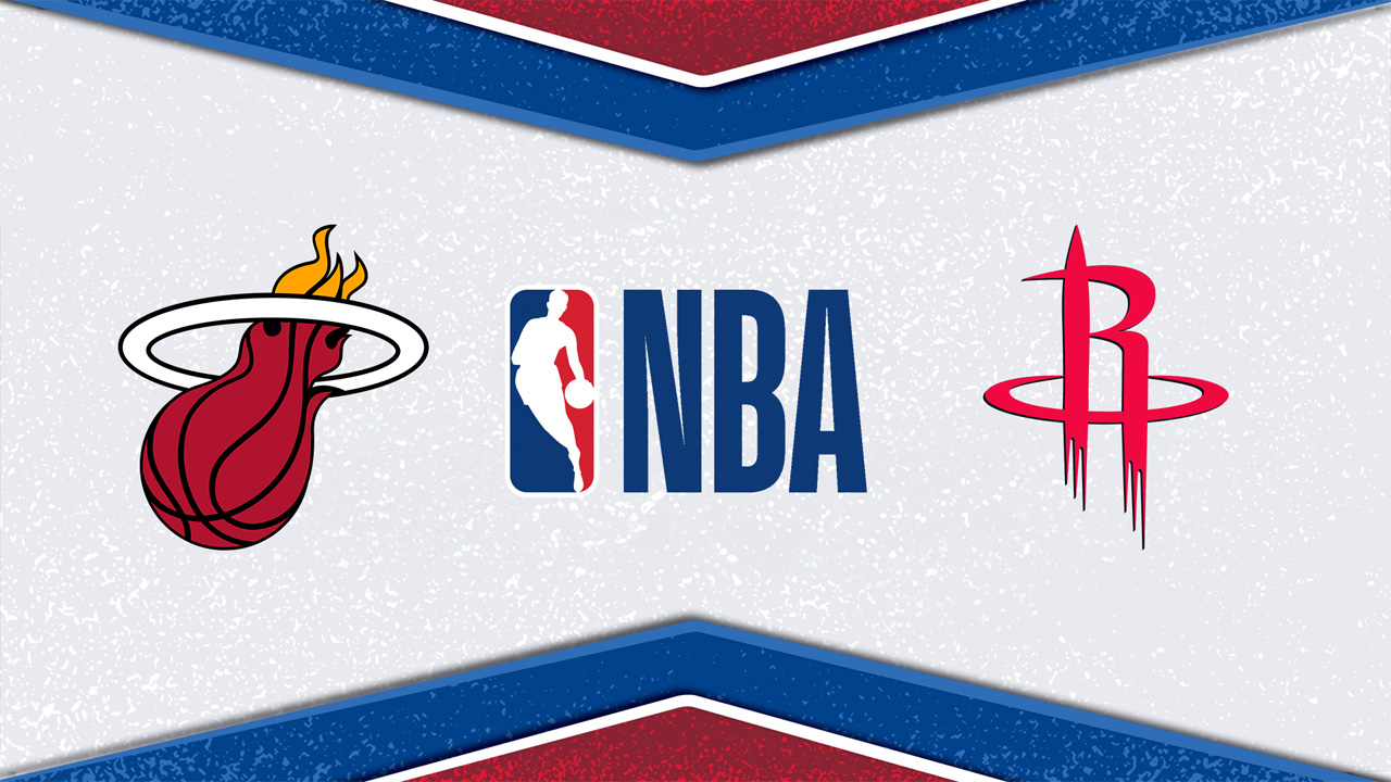 Miami Heat vs Houston Rockets poster
