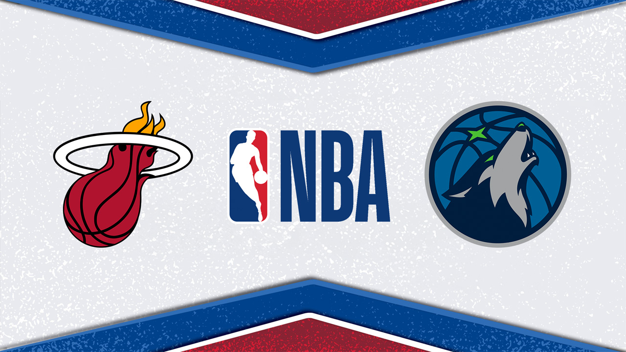 Miami Heat vs Minnesota Timberwolves poster