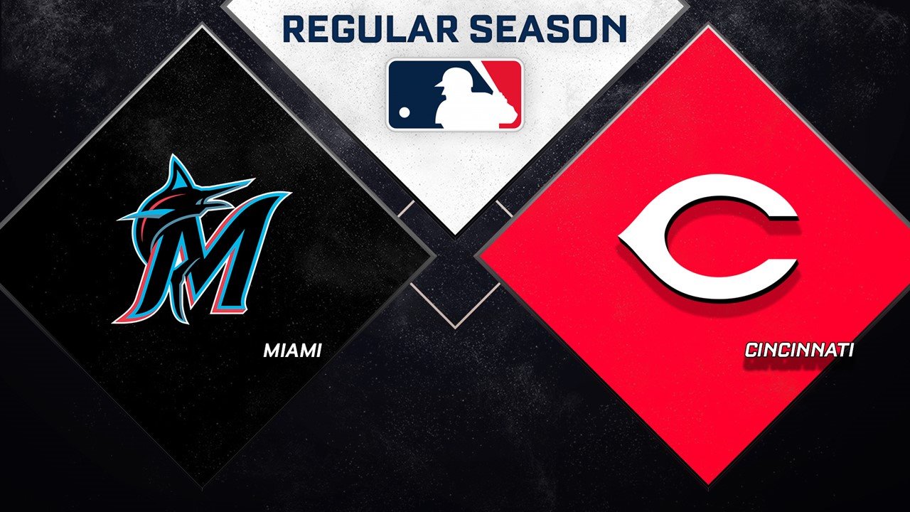 Miami Marlins vs Cincinnati Reds poster