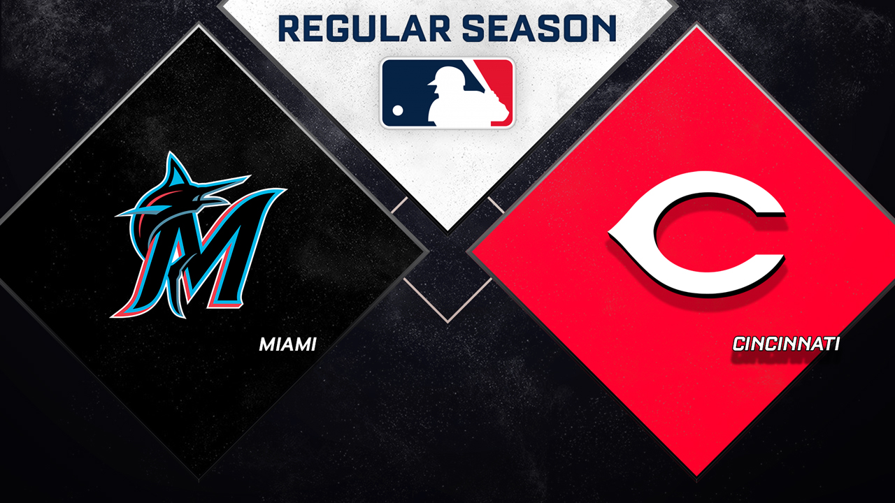 Miami Marlins vs Cincinnati Reds poster