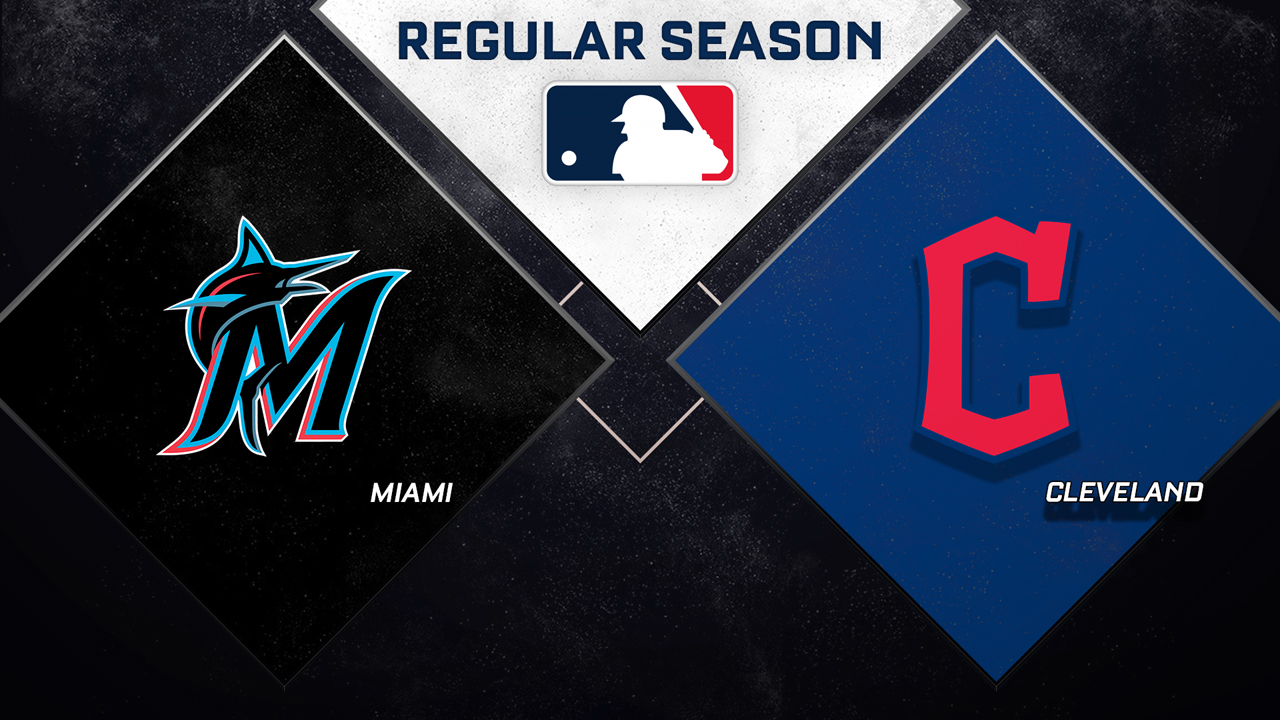 Miami Marlins vs Cleveland Guardians poster
