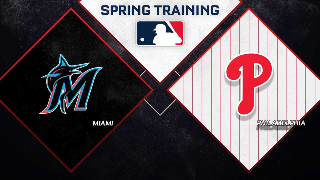 Miami Marlins vs Philadelphia Phillies poster