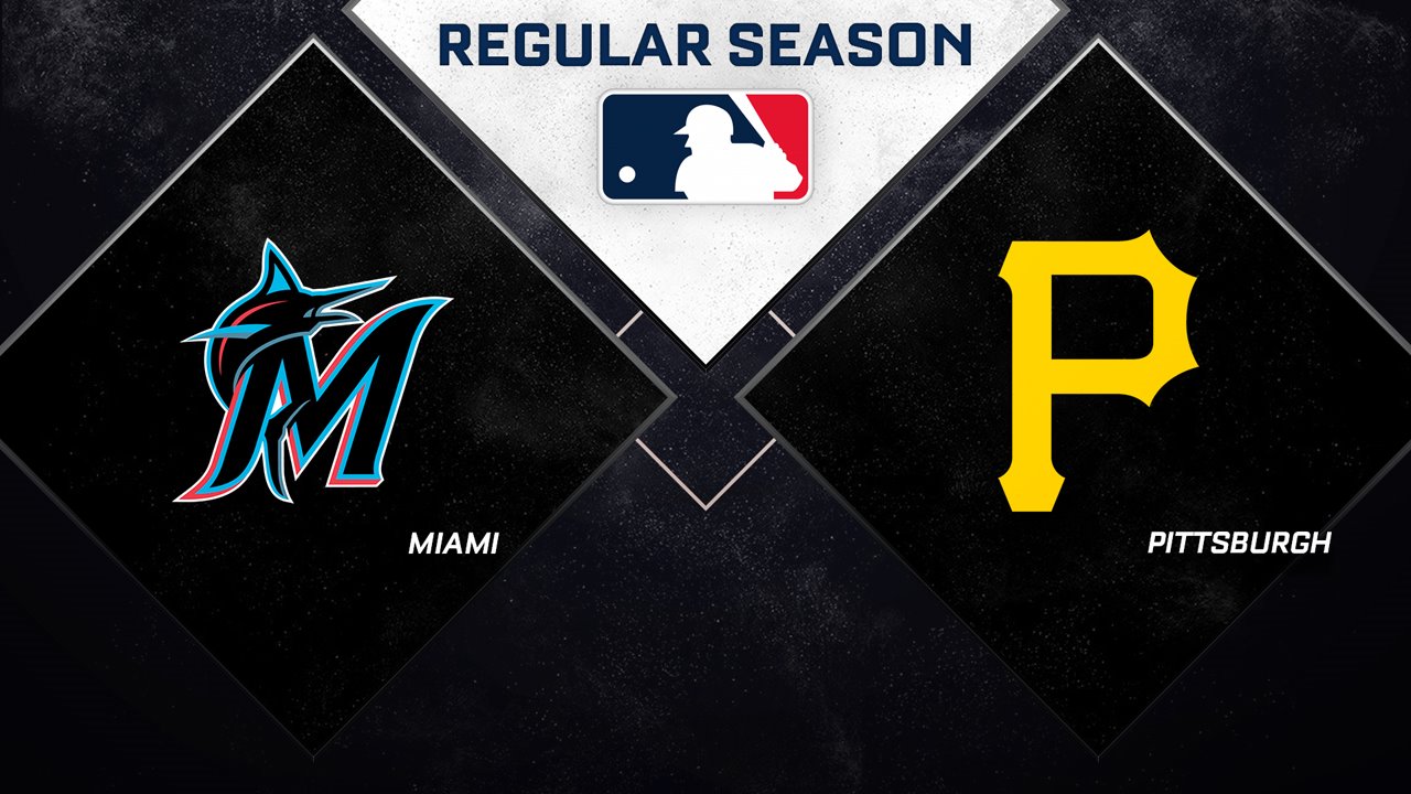 Miami Marlins vs Pittsburgh Pirates poster