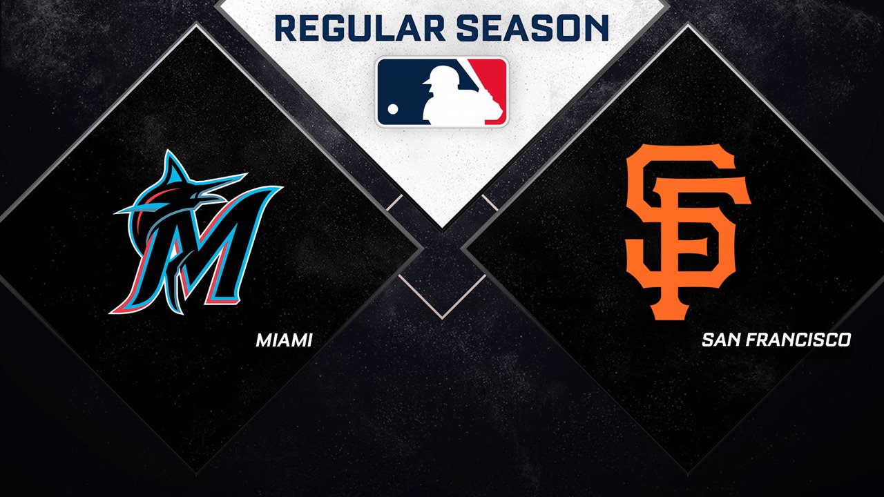 Miami Marlins vs San Francisco Giants poster