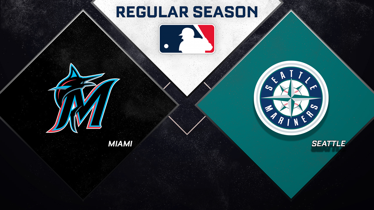 Miami Marlins vs Seattle Mariners poster
