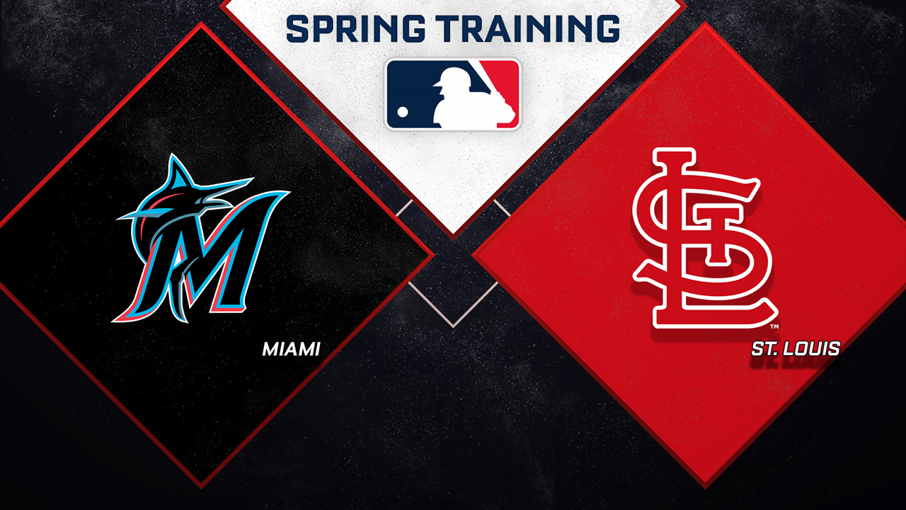 Miami Marlins vs St. Louis Cardinals poster