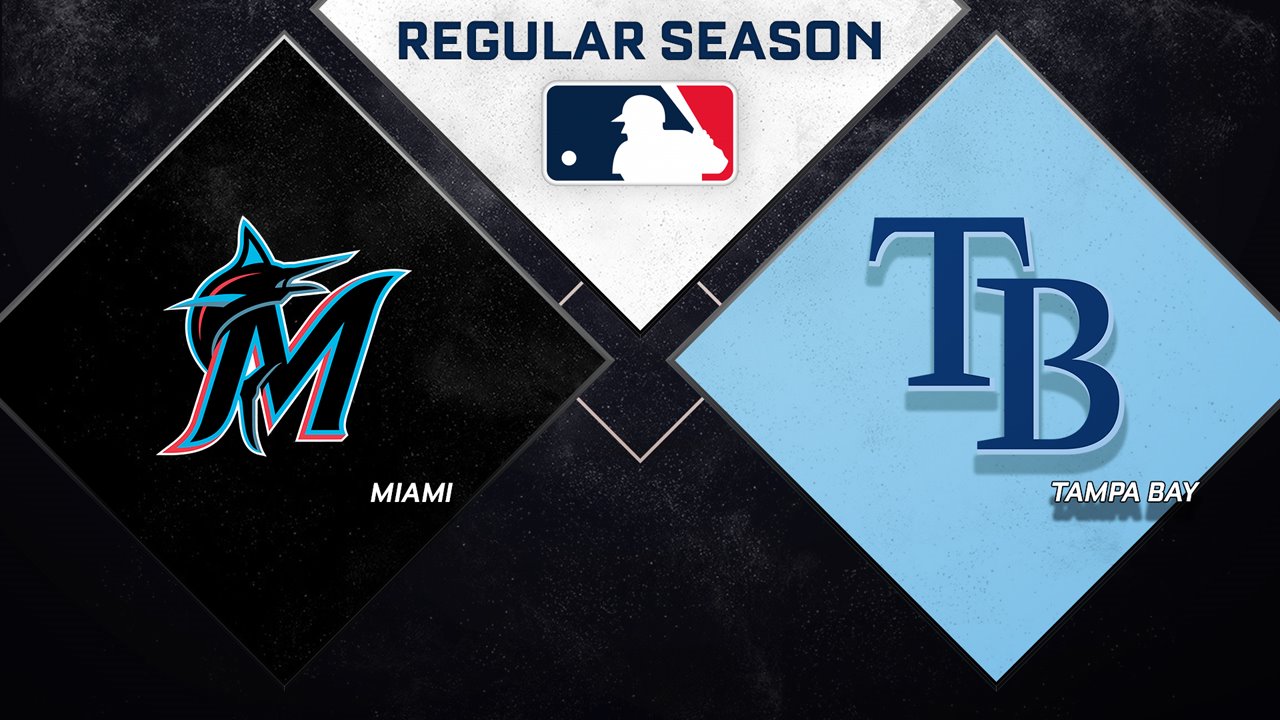 Miami Marlins vs Tampa Bay Rays poster
