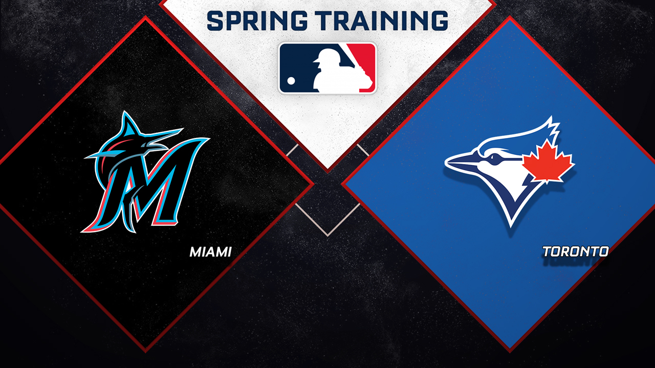 Miami Marlins vs Toronto Blue Jays poster