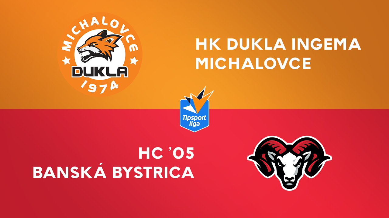 Michalovce vs HC05 Banská Bystrica poster