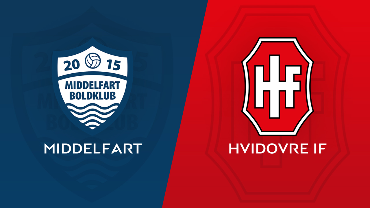 Middelfart vs Hvidovre IF poster