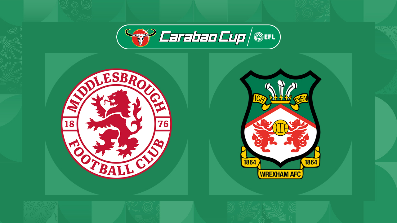 Middlesbrough vs Wrexham poster