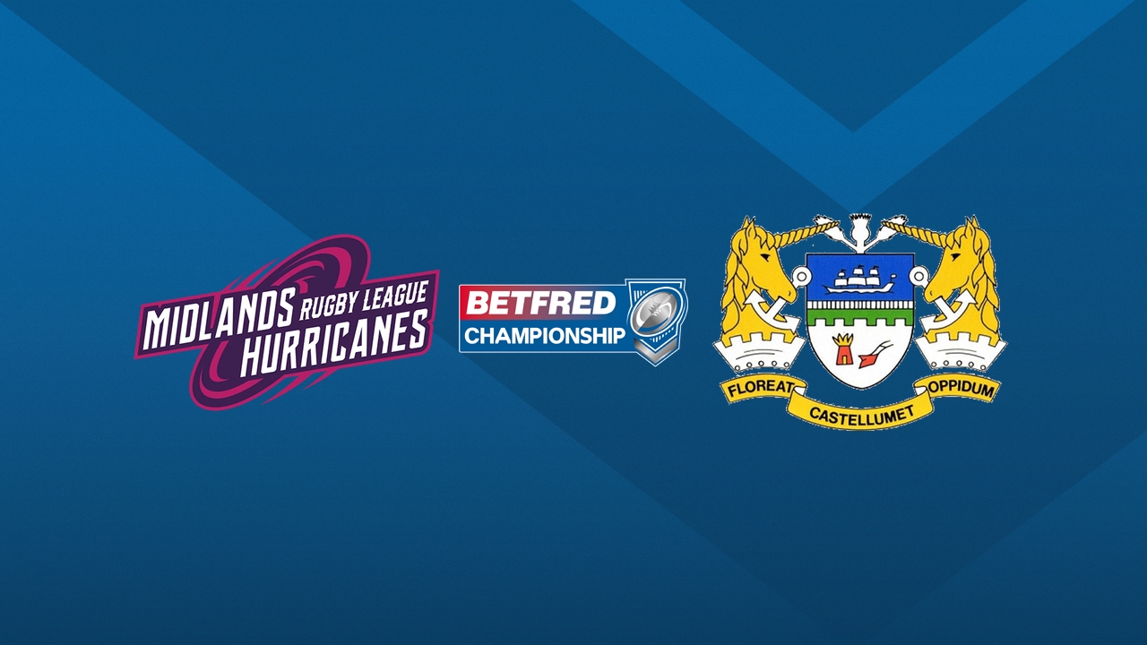 Midlands Hurricanes vs Workington Town poster