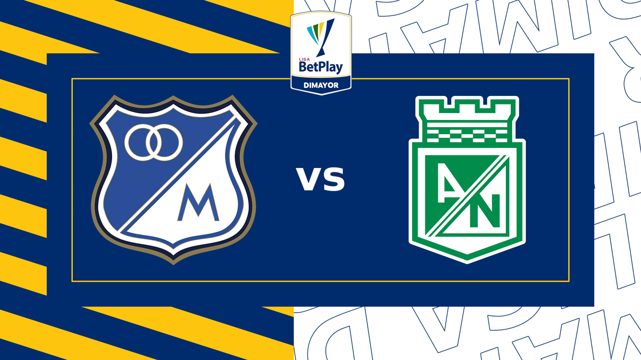 Millonarios vs Atlético Nacional poster