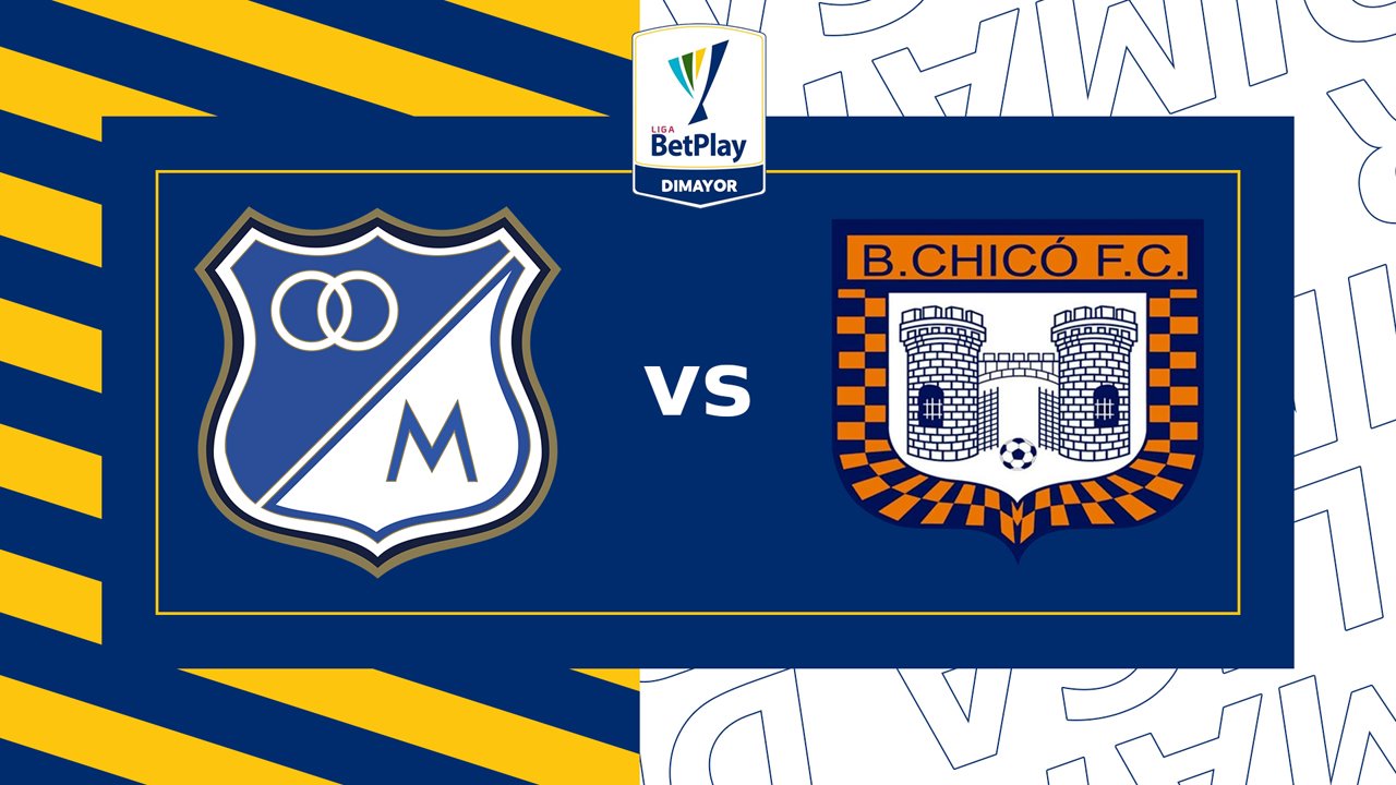 Millonarios vs Boyacá Chicó poster