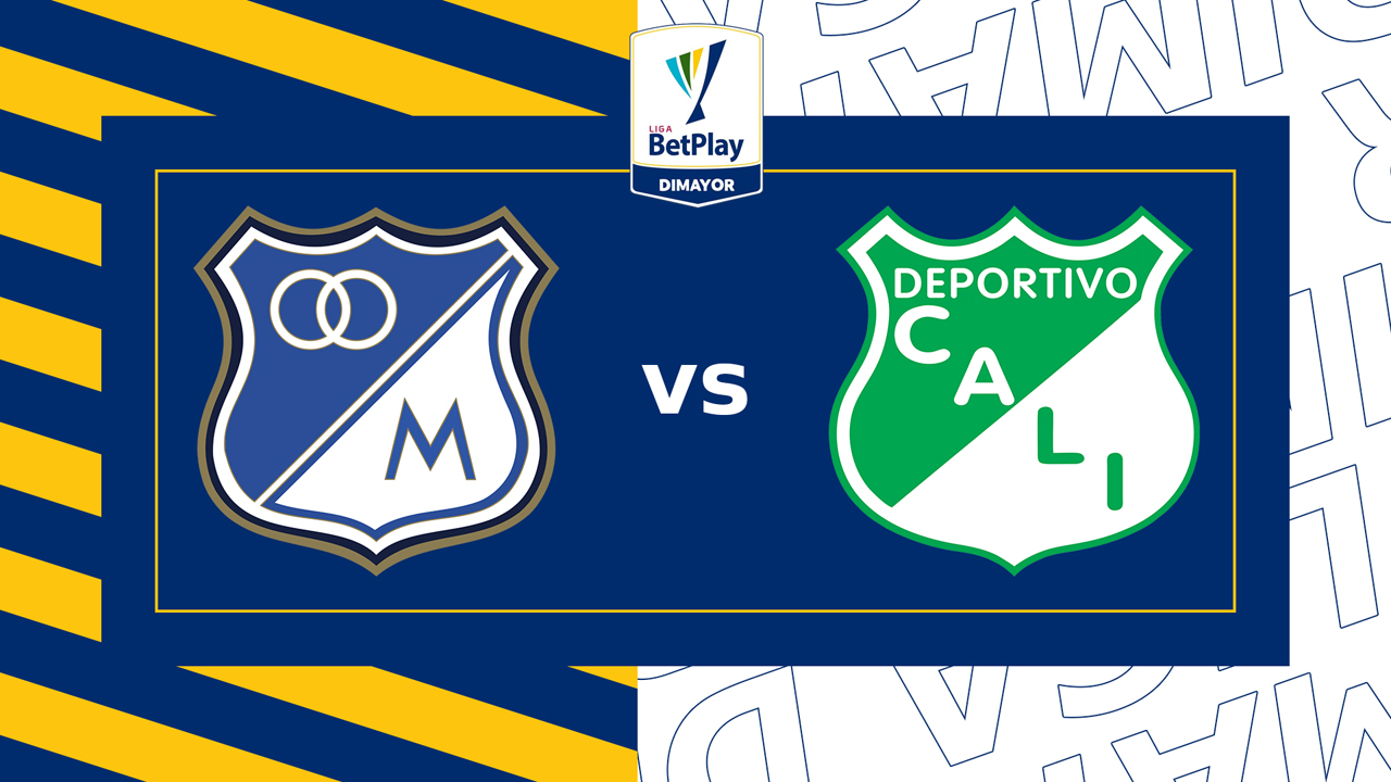 Millonarios vs Deportivo Cali poster
