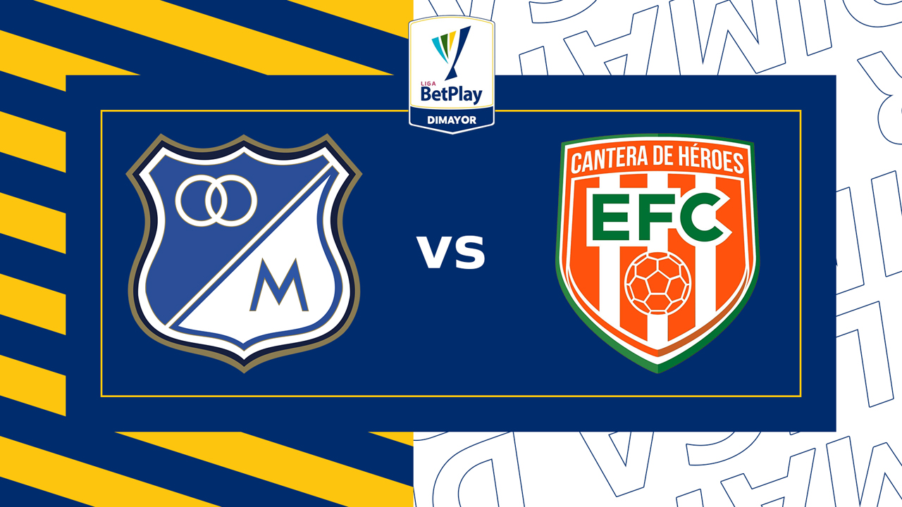 Millonarios vs Fortaleza FC poster