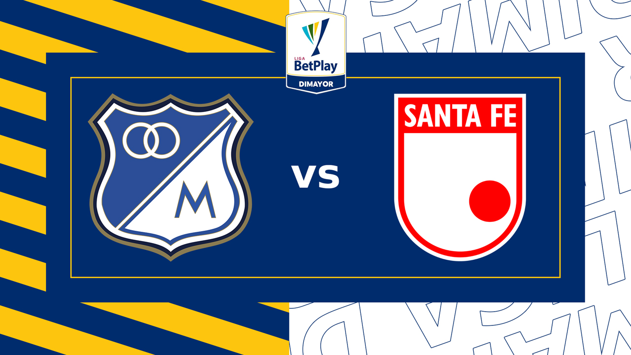 Millonarios vs Independiente Santa Fe poster