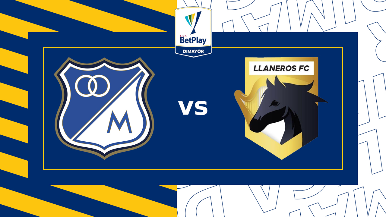 Millonarios vs Llaneros poster