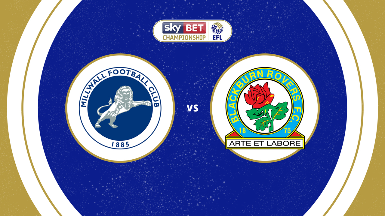Millwall vs Blackburn Rovers poster