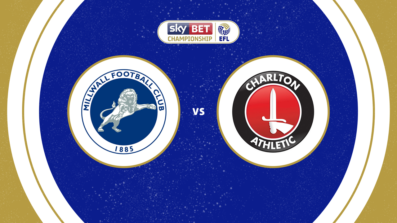 Millwall vs Charlton Athletic poster