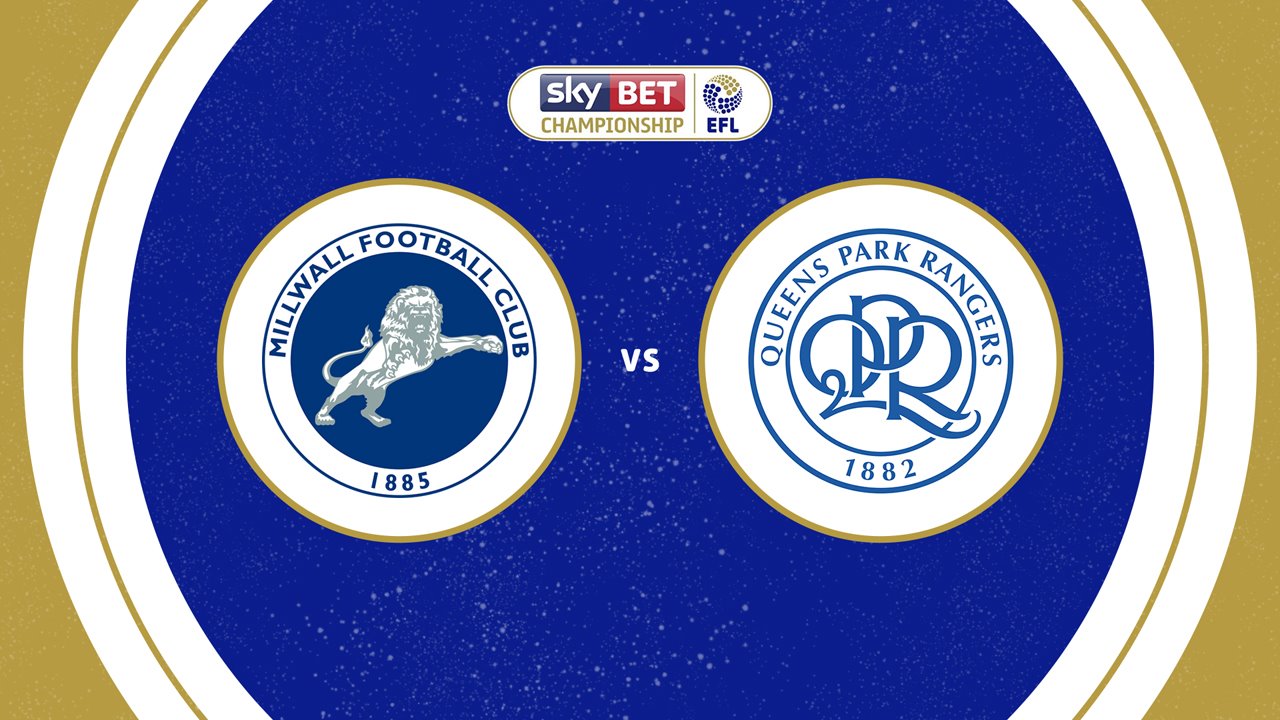Millwall vs Queens Park Rangers poster