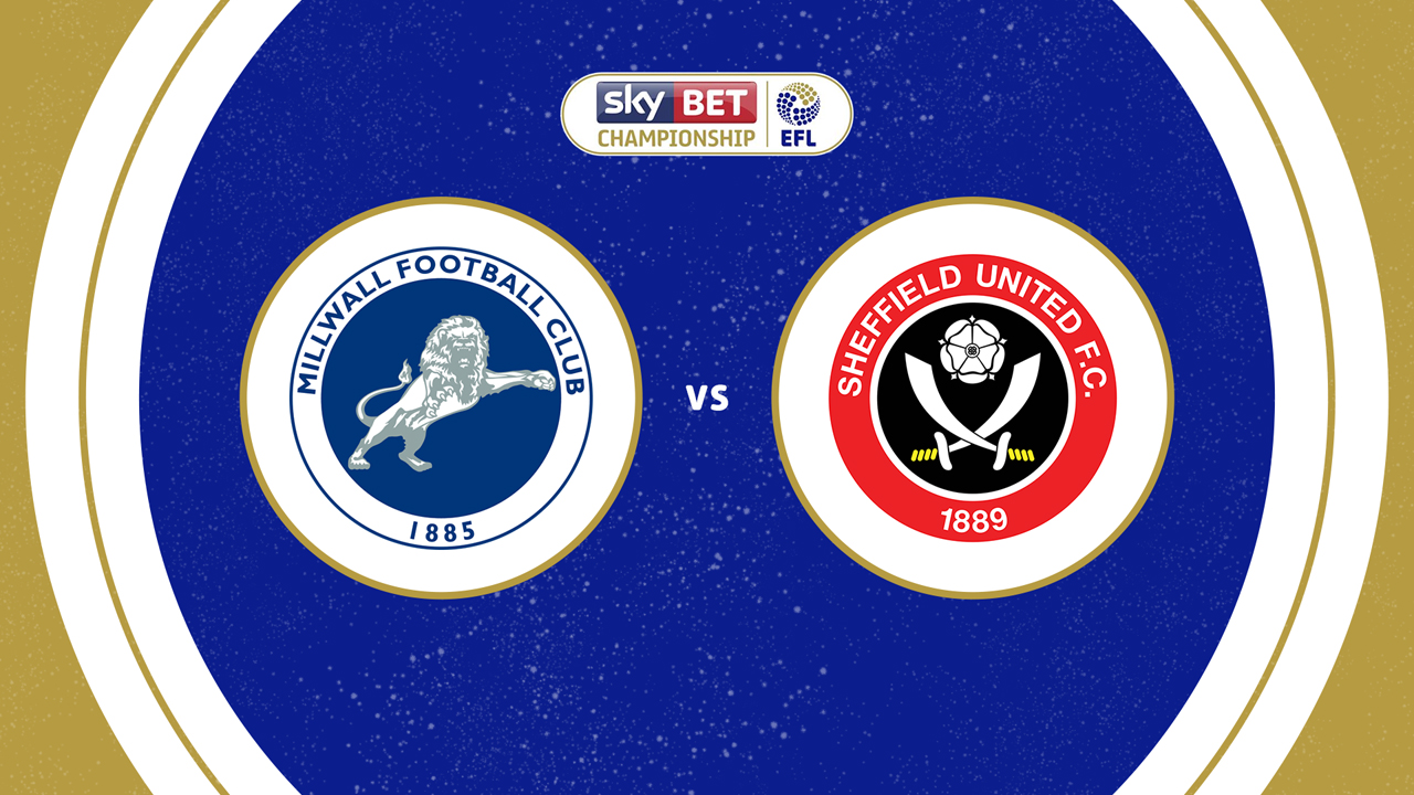 Millwall vs Sheffield United poster
