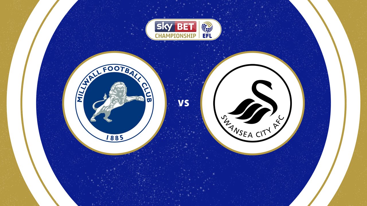Millwall vs Swansea City poster