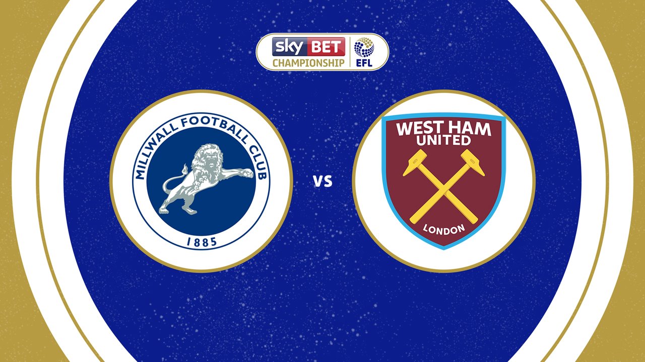 Millwall vs West Ham United poster