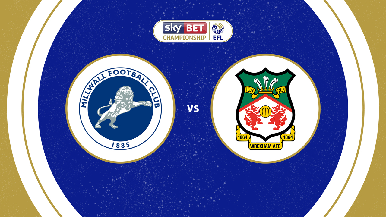 Millwall vs Wrexham poster