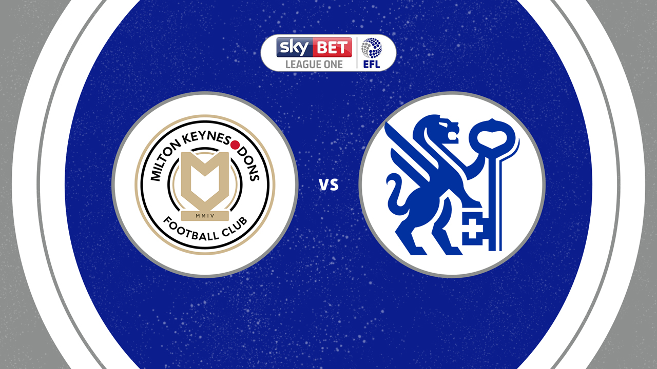 Milton Keynes Dons vs Peterborough United poster