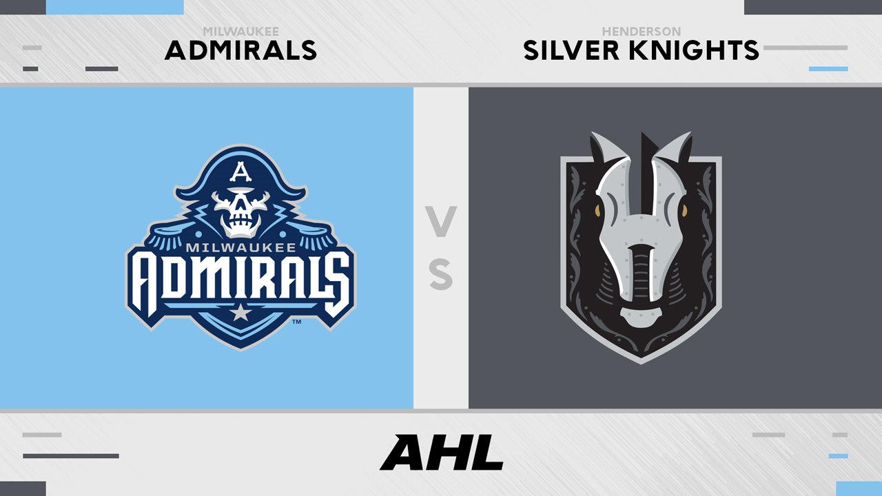 Milwaukee Admirals vs Henderson Silver Knights poster