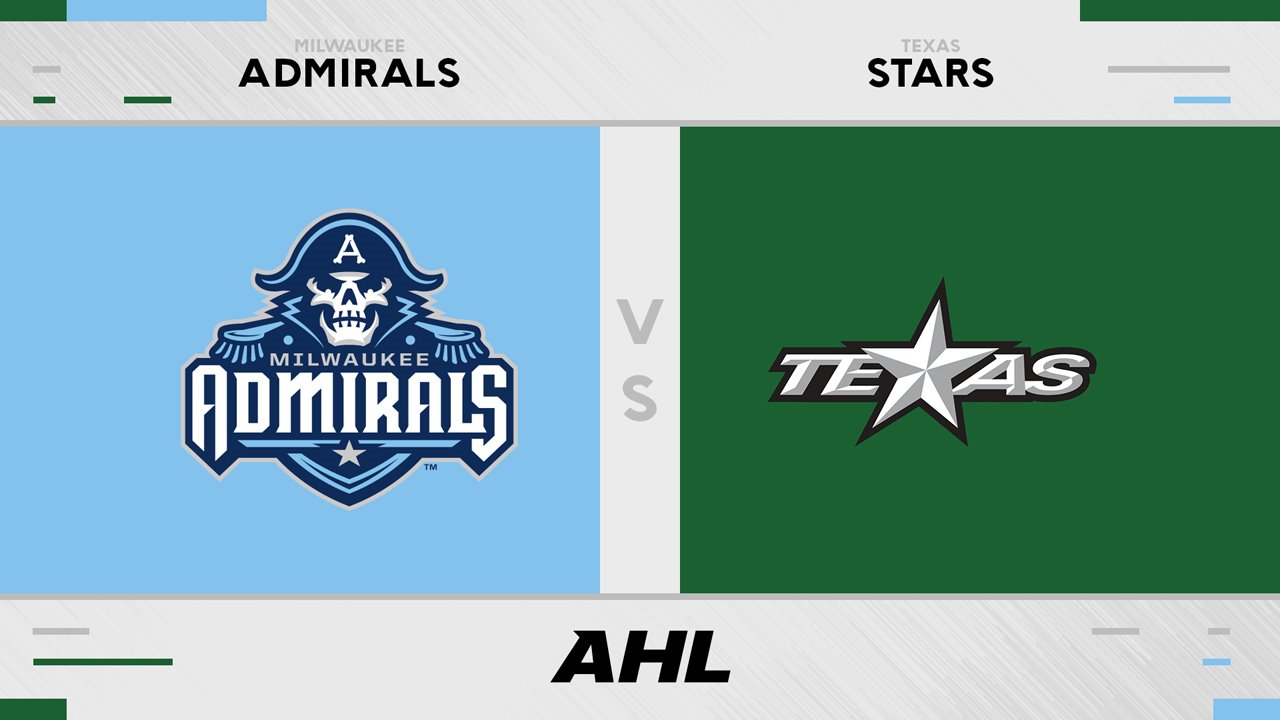 Milwaukee Admirals vs Texas Stars poster