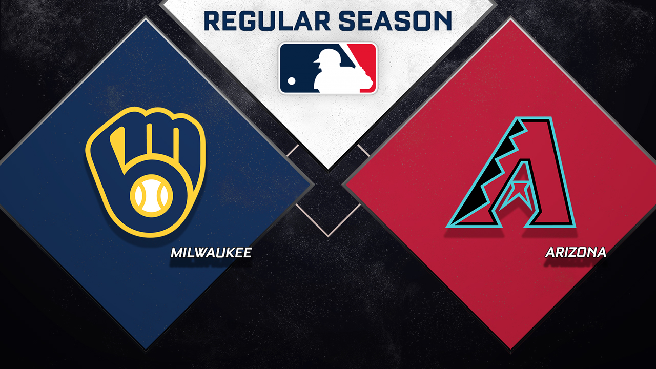 Milwaukee Brewers vs Arizona Diamondbacks poster