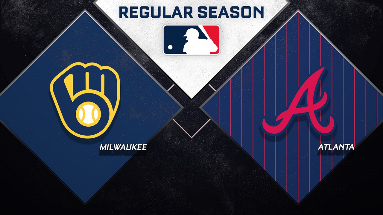 Milwaukee Brewers vs Atlanta Braves poster